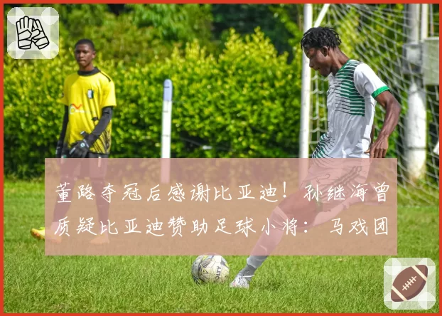 董路夺冠后感谢比亚迪！孙继海曾质疑比亚迪赞助足球小将：马戏团